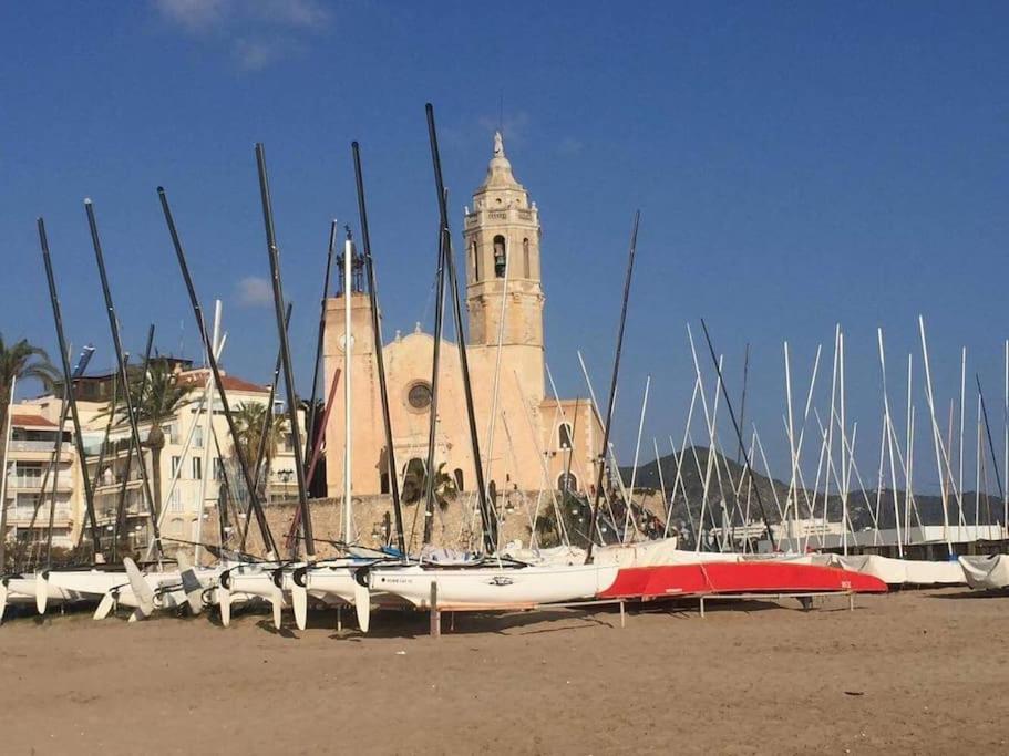 Sitges In Centrum Close To The Beach Exterior foto